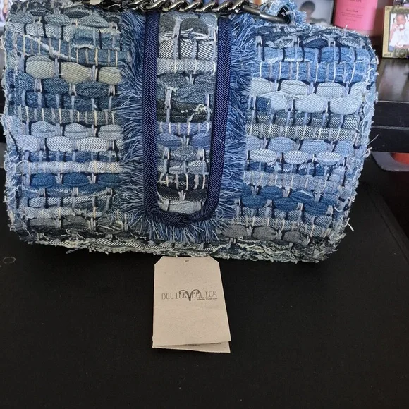 Belier Belier demin shoulder bag. - Picture 2 of 4